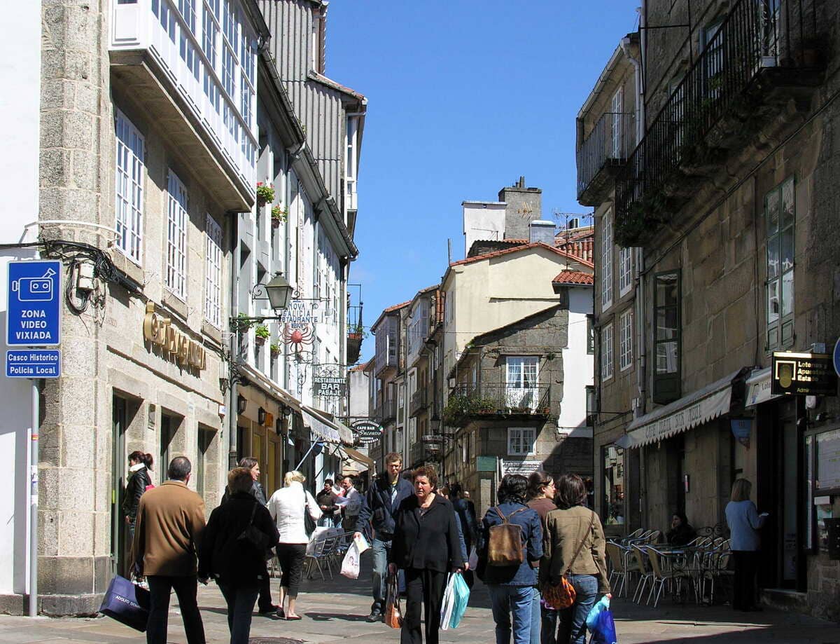 Calle del Franco en Santiago de Compostela | Gastronomía y tradición