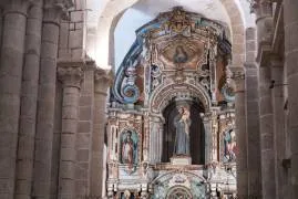 Capilla de San Antonio. Detalle del retablo.
