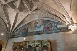 Pinturas murales representando la Ascensión y la Asunción de María de Pedro Noble.